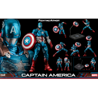 Fighting Armor Captain America