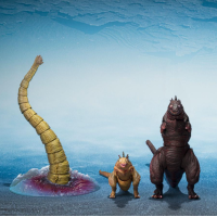 SHM 哥斯拉(2016) 第2形態 & 第3形態 & 巨大不明生物Set