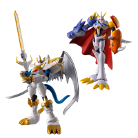 掌動 帝皇龍甲獸 (聖騎型態) & 奧米加獸 港版