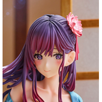 已經脱掉浴衣了