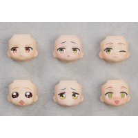黏土人配件 替換用臉部表情 虹夏/涼/郁代 Selection